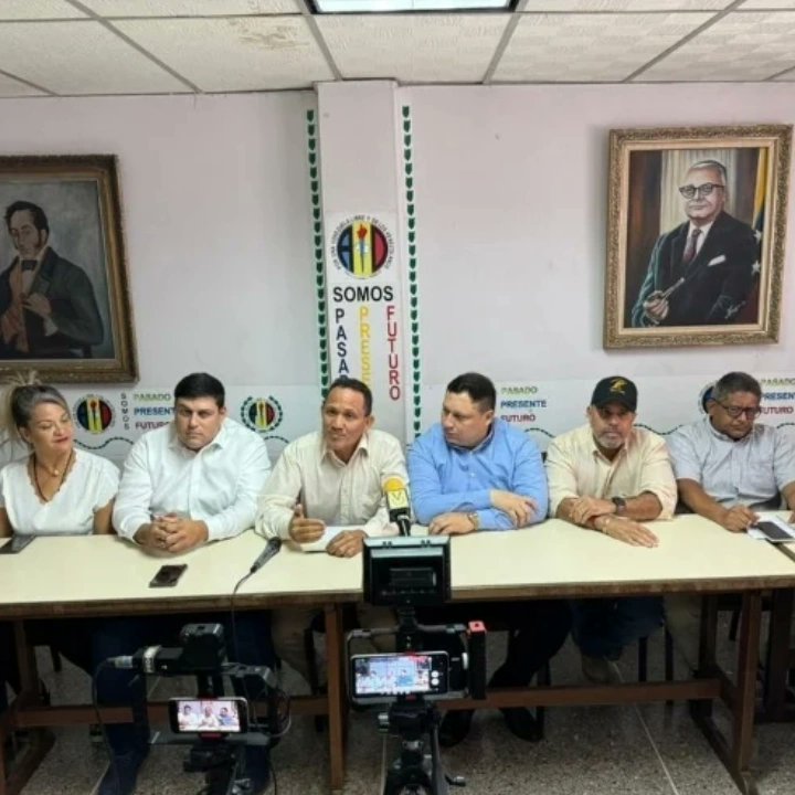 Hoy en rueda de prensa, los factores democráticos de oposición en el estado Guárico manifestamos nuestro respaldo a todas las iniciativas de diálogo que llevaron a un acuerdo nacional que construyó una propuesta de vía electoral revestida de democracia