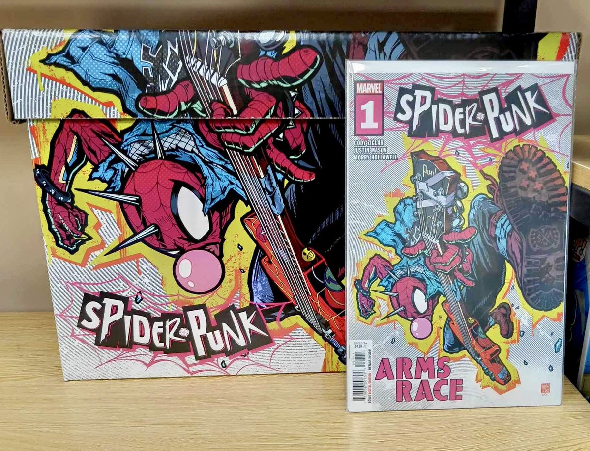 coffeecatcomics's tweet photo. New comic book day!
Feb 28th
Spider-Punk, Carnage, Wolverine!

#spiderman #spiderpunk #SpiderVerse #marvel #NCBD #funko https://t.co/yPrD6beuUZ