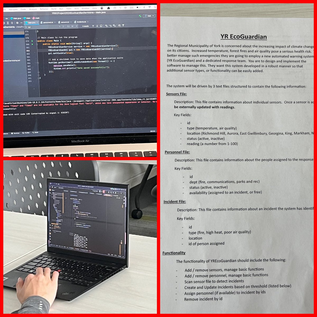 #YRSC #YRSC2024
.
#Coding Gr.9-12 students are designing and building a robust program around a practical problem.