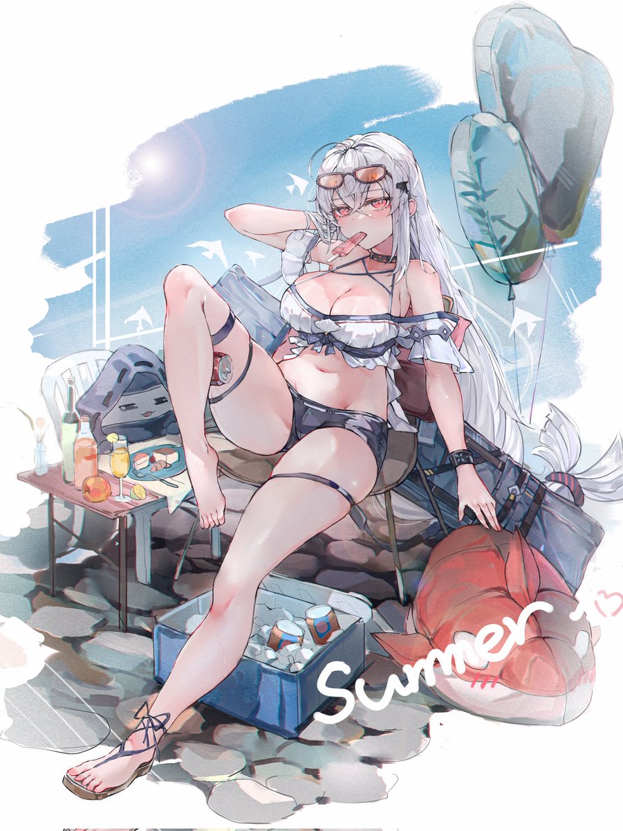 Orekh_JanGuo's tweet photo. #Arknight 
＃明日方舟
＃斯卡蒂 https://t.co/OZ9uMqq6KQ