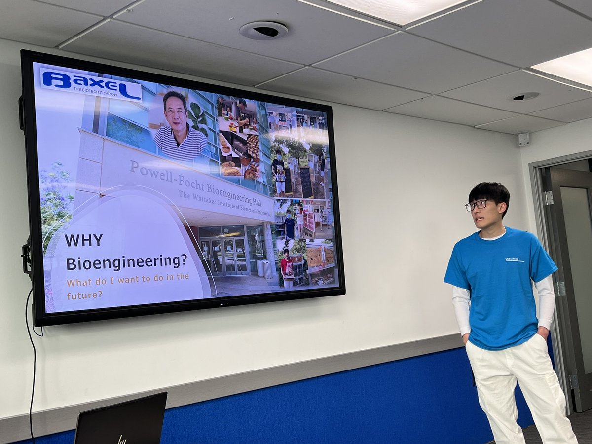 Kudos to @UCSanDiego bioengineering undergraduate student Mos Prayotamornkul, who was awarded a @genentech Outstanding Student Award! In addition to a $2,500 prize, he earned a summer internship with the Genentech Pharmaceutical Technical Development group. Congrats, Mos🔱