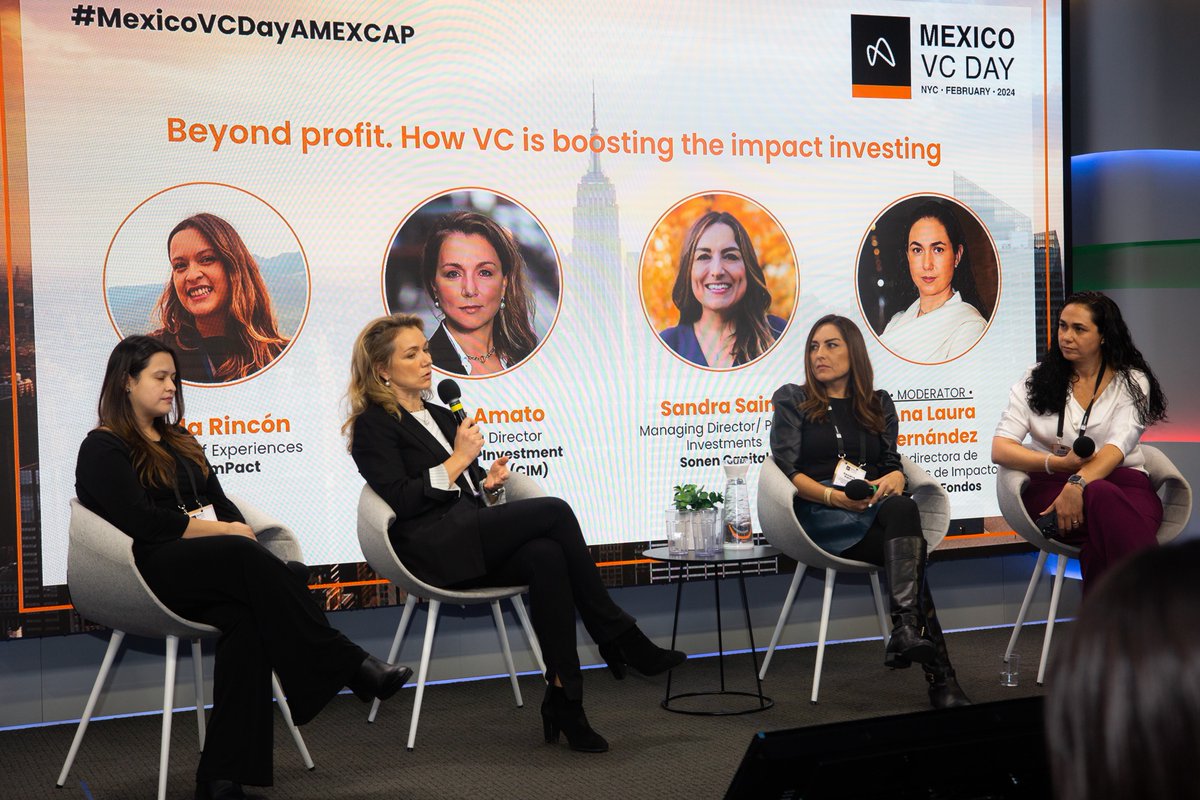 This month, Sandra Sainz, Sonen's Managing Director of Private Investments, spoke on a panel at AMEXCAP’s Mexico VC Day. The panel discussed the growth of the private equity industry with capital from institutional investors and the role of #impactinvesting.