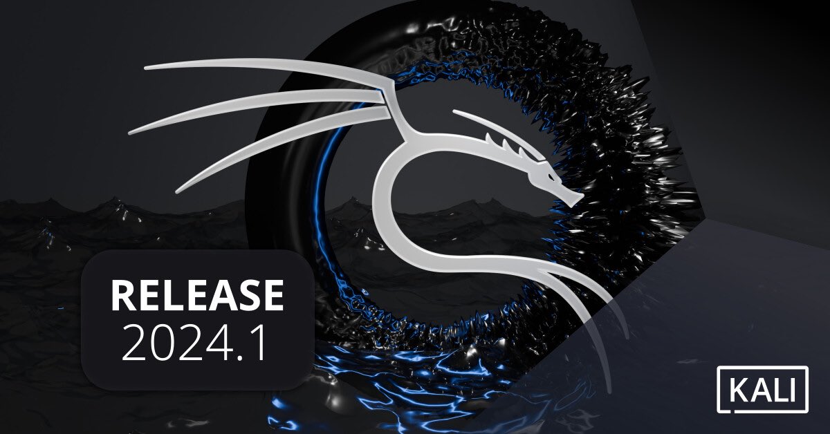 Kali 2024.1 release is now live! Check out all the details at:

kali.org/blog/kali-linu…

Including:
Micro Mirror Free Software CDN
2024 Theme Refresh
Other Desktop Environment Changes
NetHunter Updates
New Tools!