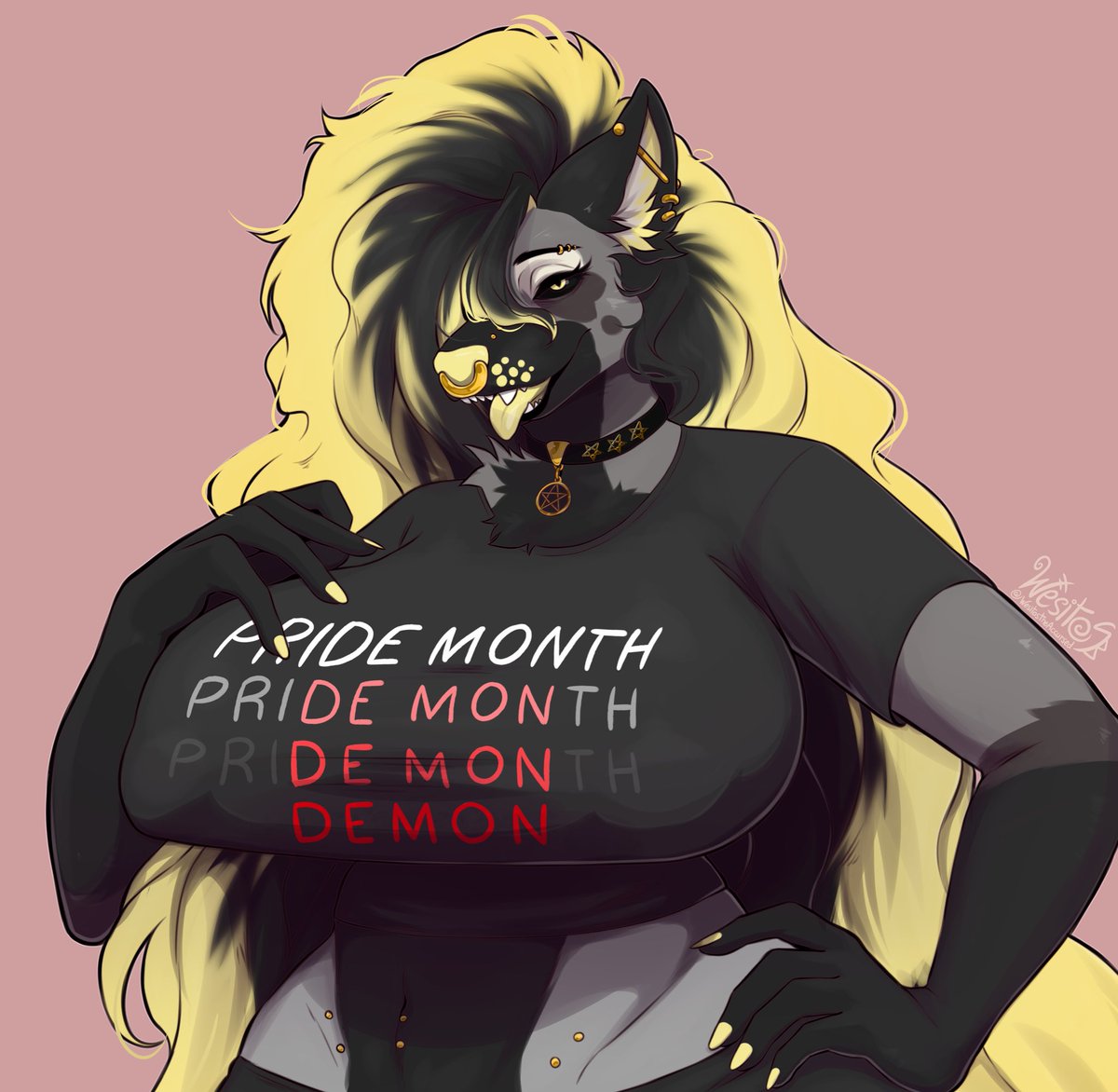 SnackMuffinSFW's tweet photo. SFW piece by the amazing @WesitosW thank you again for this piece 😁💛 https://t.co/Jirtntopf1