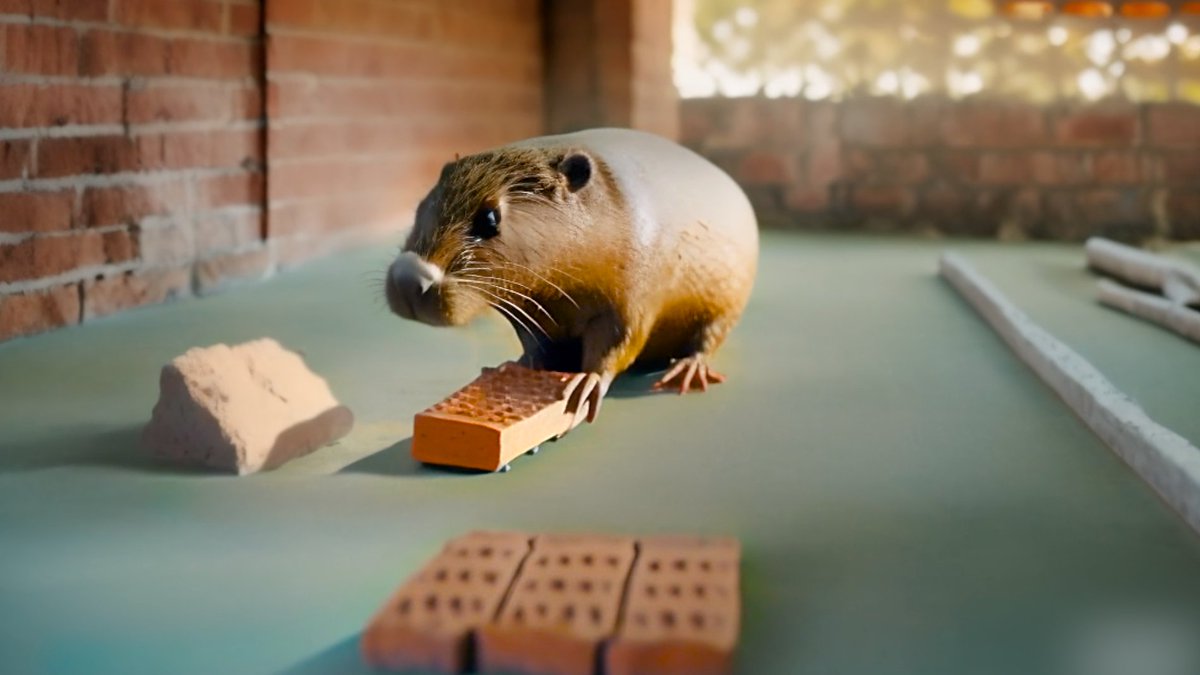 NicePlanetVids's tweet photo. Beavers Use Bricks to Build Adobe Homes for People

With labor shortages plaguing the home #construction market, an entrepreneur is training #beavers to construct walls out of adobe bricks to build low-cost #housing in New Mexico suburbs.

https://t.co/u4laWmBBiO https://t.co/RbrG3AWvGa