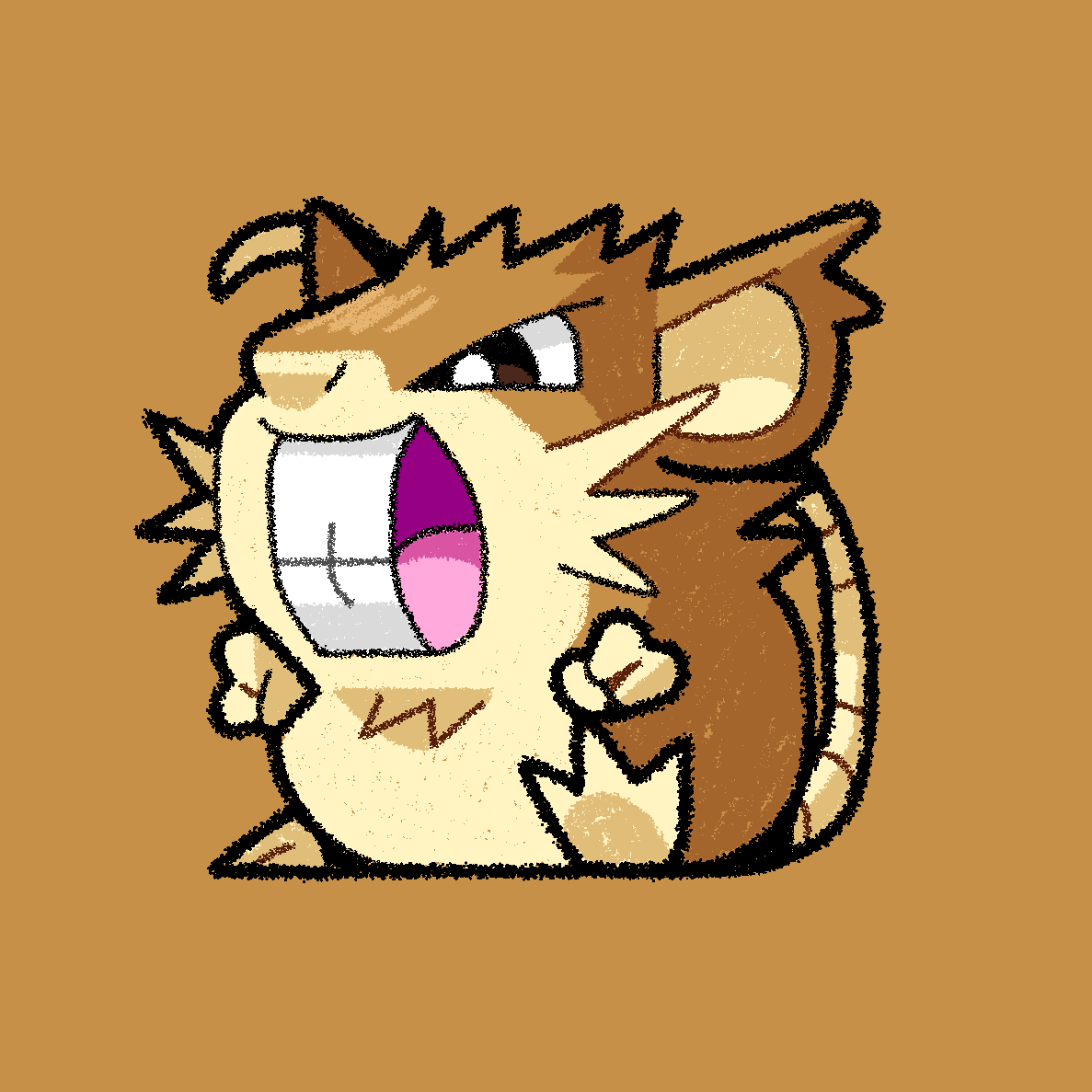 drowerdex's tweet photo. N°0020: Raticate

Sus bigotes le ayudan a guardar el equilibrio. Sus colmillos no dejan de crecer, y los reduce mordiendo

#artistsontwitter #pokemonfanart #pokedex https://t.co/3iAsSYoU6m