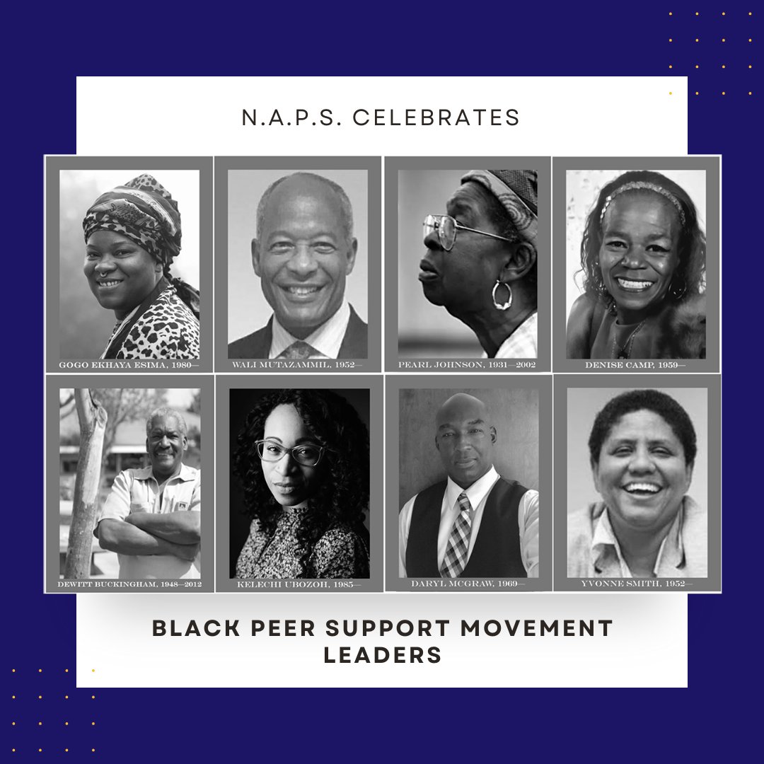 National Association of Peer Supporters (N.A.P.S.) tweet media