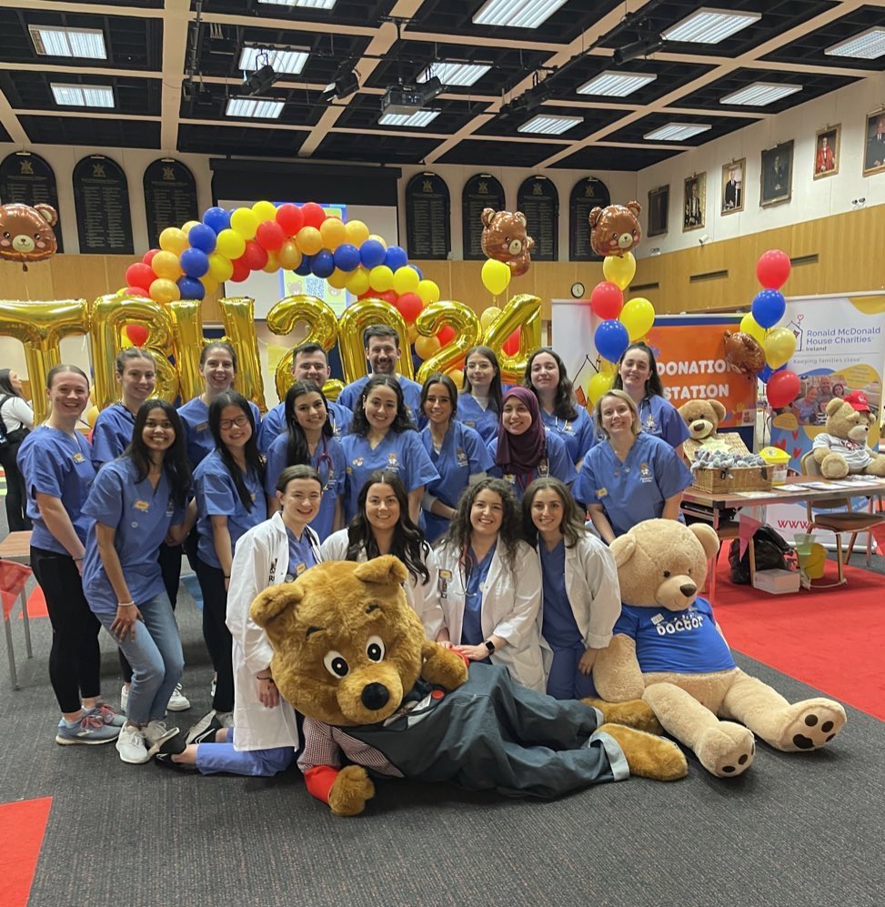 Teddy Bear Hospital 2024 in the books! It couldn’t have been done without the phenomenal Paediatric Society committee, and RCSI volunteers who made the weekend so special ✨#MedEd #MedTwitter