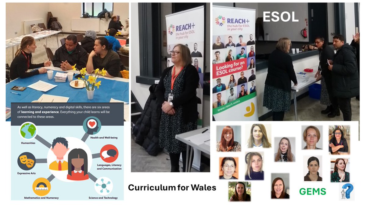 GEMS Welcome! School applications, Curriculum for Wales, signing up to ESOL classes, meeting the GEMS team @ReachRestart 🙌🏽