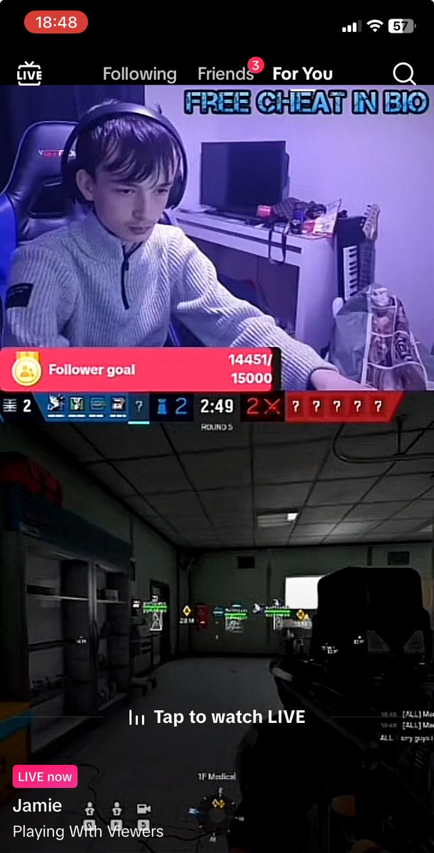 most hygienic r6 cheater