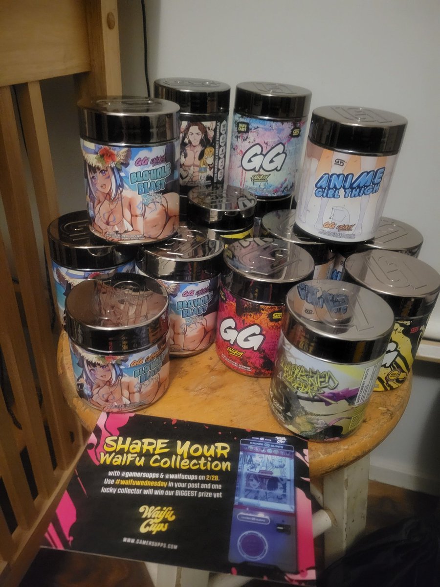 animerajen's tweet photo. @Waifucups @GamerSupps https://t.co/X4YQh47xna