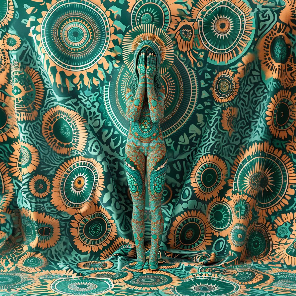 GM/GN!
Don't try to blend in too hard, you might become invisible!
#aiart #synthography