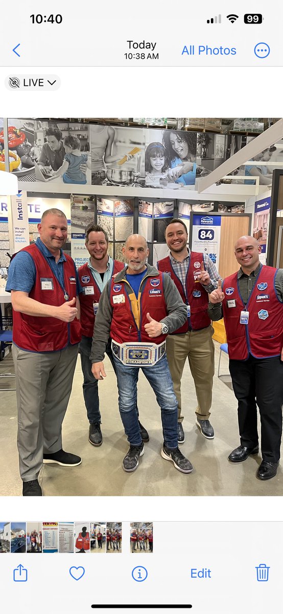 Paula Eastmond/ Cunningham (@paulacu91432655) on Twitter photo And the Winner Is! Richie in APPLIANCES “CHAMPION”of the LLP’S for the REGION! 👏👏🎊🎊GREAT JOB!!! Notice the belt! <a href="/AndrewsP26/">Paul Andrews</a> <a href="/kdc1035/">Kyle at Lowe's</a> <a href="/JaneenV_HRBP/">Janeen Valdes</a> <a href="/Mike_Figurelli/">Mike Figurelli</a> <a href="/MRoomey/">Michael Roomey</a> #lowes#specialitylowes And the Winner Is! Richie in APPLIANCES “CHAMPION”of the LLP’S for the REGION! 👏👏🎊🎊GREAT JOB!!! Notice the belt! <a href="/AndrewsP26/">Paul Andrews</a> <a href="/kdc1035/">Kyle at Lowe's</a> <a href="/JaneenV_HRBP/">Janeen Valdes</a> <a href="/Mike_Figurelli/">Mike Figurelli</a> <a href="/MRoomey/">Michael Roomey</a> #lowes#specialitylowes