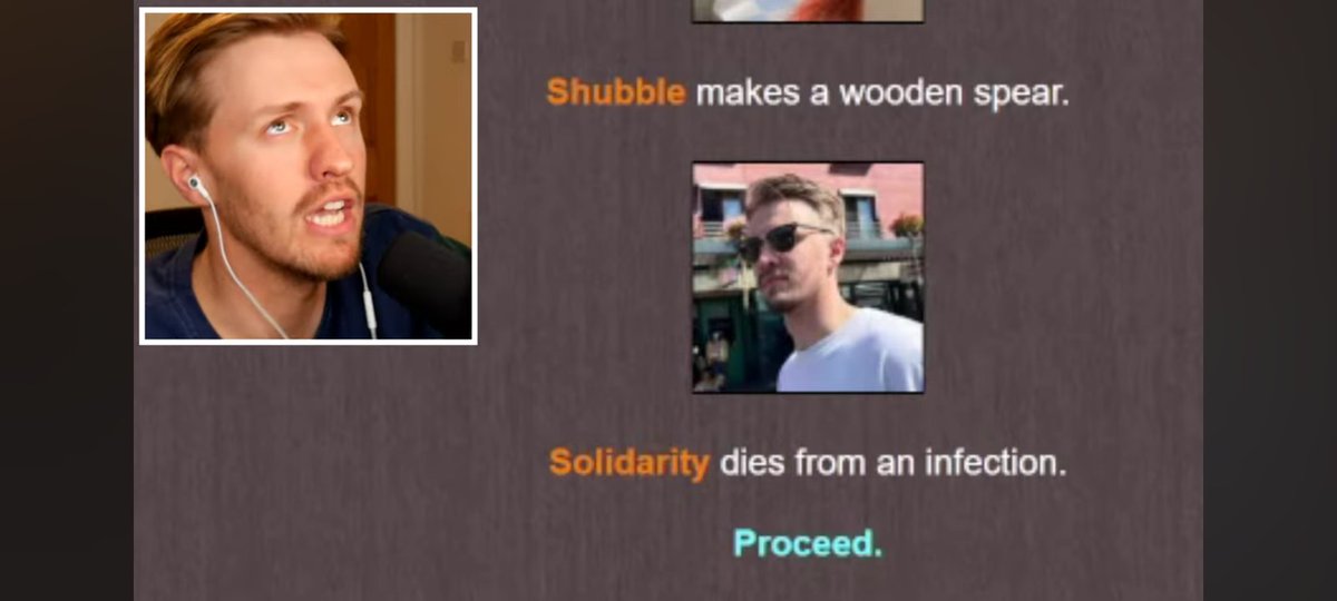 I don't want to imply anything but...
After <a href="/SolidarityCoUK/">Solidarity</a> huddles with <a href="/LDShadowLady/">🌼🌺 LDShadowLady 🌺🌼</a> he dies from infection... <a href="/Smallishbeans/">Smallishbeans</a> you must be caregull 🤣🤣