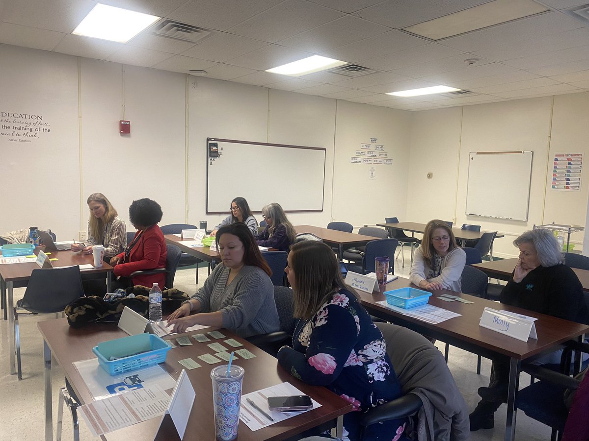 Great conversations at session 1 of Presenting to Adult Learners. Thankful for the opportunity to learn together with this group! #fcpssupport