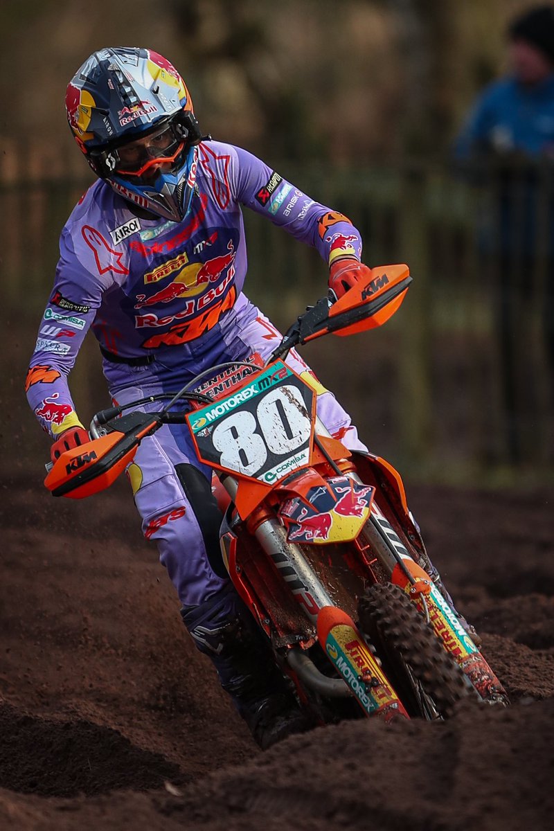 World Champion Andrea Adamo under a hint of winter sun at the Hawkstone International