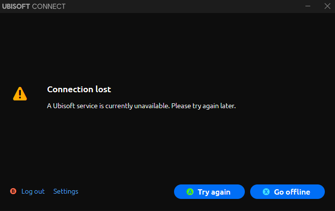 KCxChiefin's tweet photo. @UbisoftSupport  unable to connect to your launcher. Pinging https://t.co/dknpaaECAR from cmd prompt times out https://t.co/h8Ck97OAyR