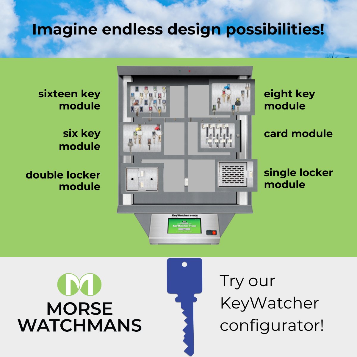 MorseWatchmans1's tweet image. Design your ideal key control system. #KeyControlConfigurator #MorseWatchmans
hubs.li/Q02lY-l10