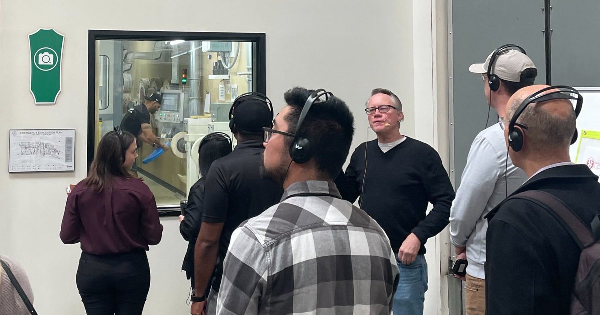 International market entry: It's music to our ears! 🎶

Last Thursday, our #MetroConnectSD companies toured @TaylorGuitars' manufacturing space and learned about international market selection, legal and export compliance, and IP enforcement from Taylor's expert team.