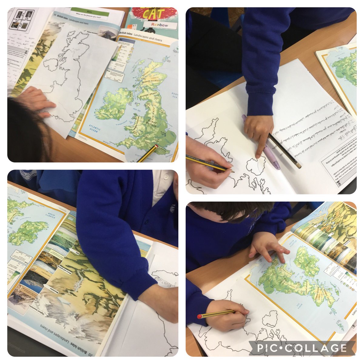 Combe Martin Primary (@combemartinps) on Twitter photo Using the atlases in Year 3 and 4 today to locate the major rivers of the UK <a href="/Curriculum_USP/">Curriculum with USP</a> #wearecmpsch Using the atlases in Year 3 and 4 today to locate the major rivers of the UK <a href="/Curriculum_USP/">Curriculum with USP</a> #wearecmpsch