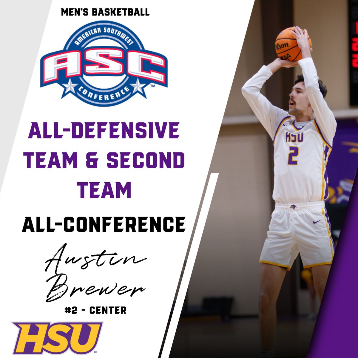 Congratulations to Austin Brewer for being recognized by the ASC with All-Conference honors.