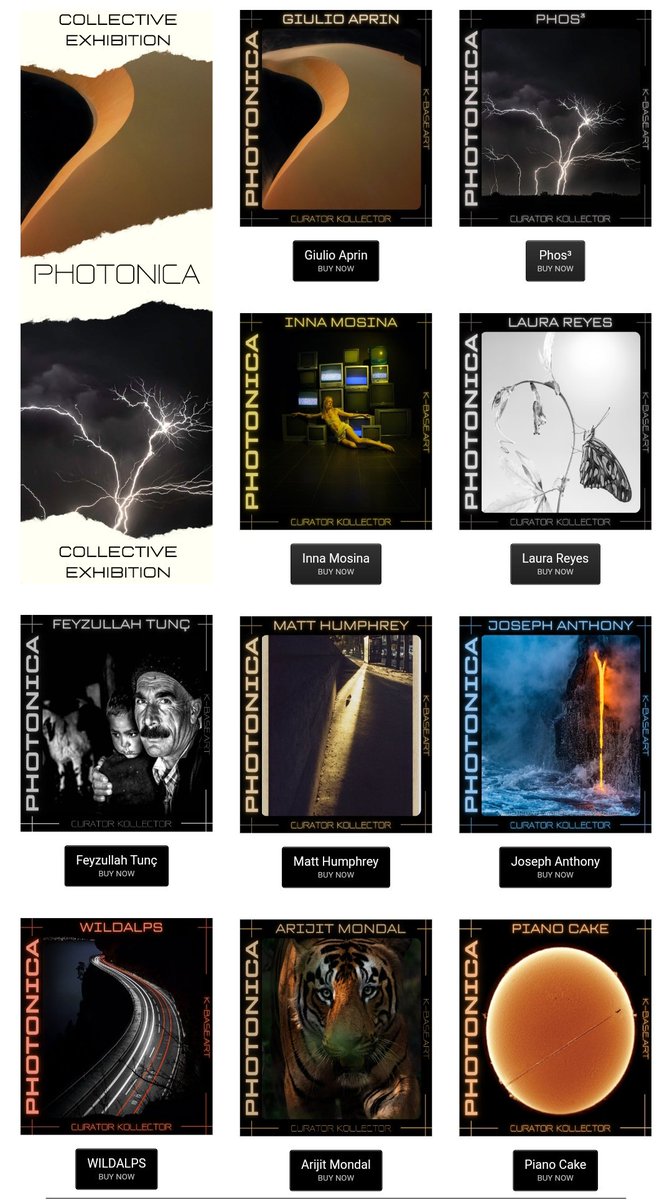 PHOTONICA 
PHOTOGRAPHY EXHIBITION on k-base.art 👊🔥
