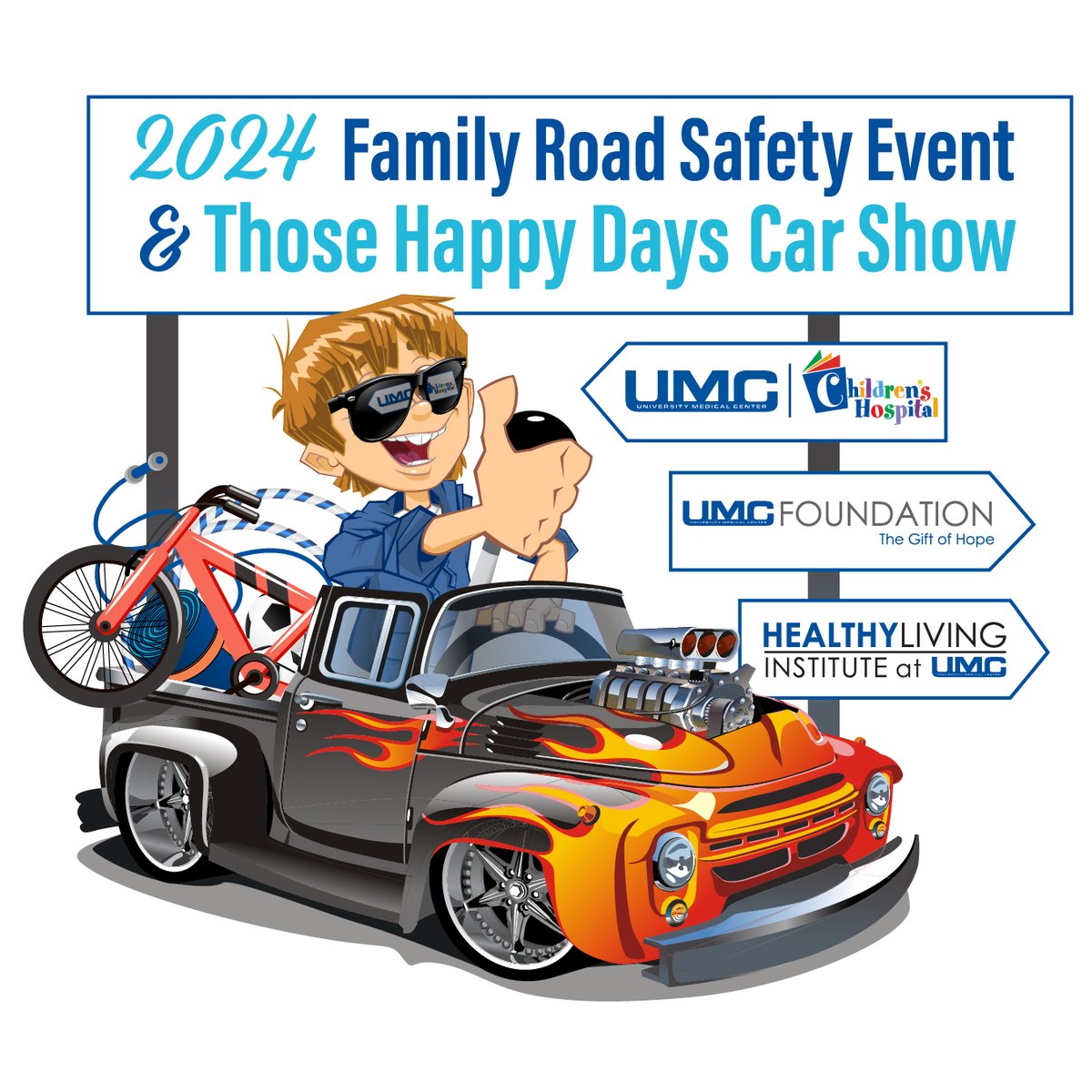 🎨🏆 It's the ultimate prize! Patients are helping us design our trophies for the @umcsnfoundation's 'Those Happy Days' Car Show! This event is happening alongside UMC's Family Road Safety Event to raise valuable funds for UMC Children's Hospital.