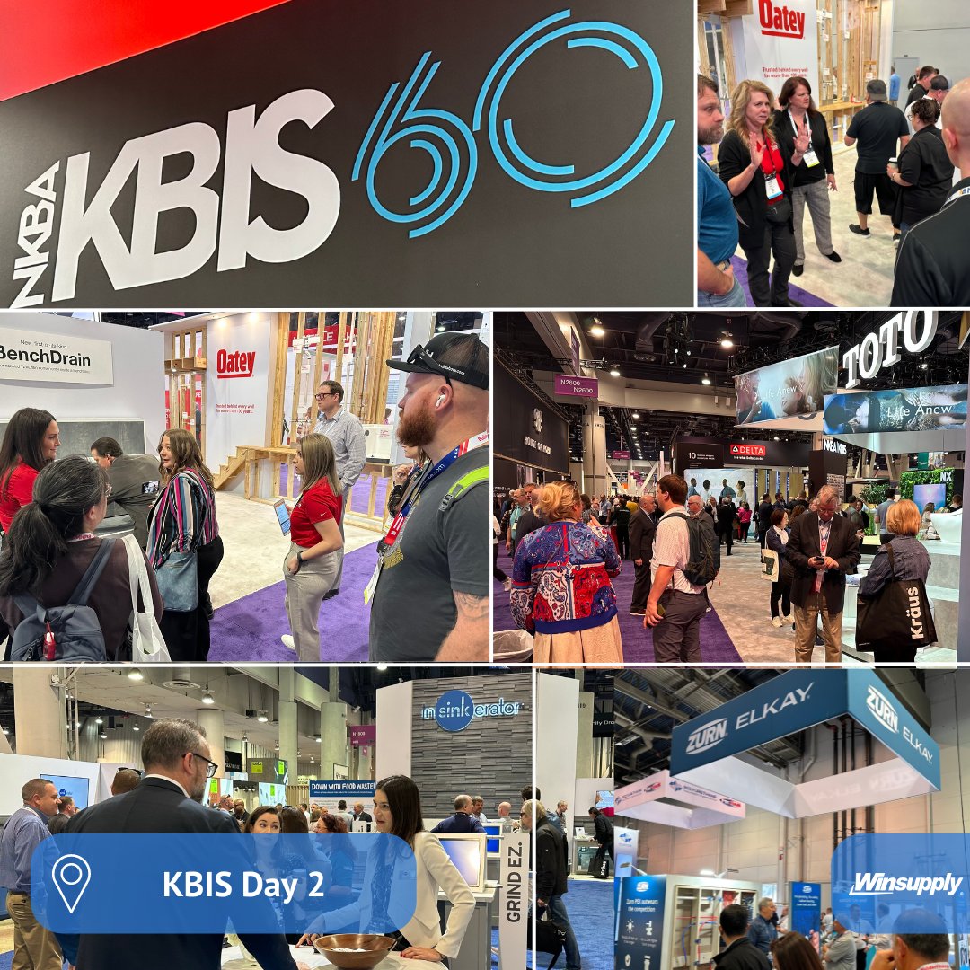 Winsupply's tweet image. Day 2 of @KBIS continues with several more meetings with vendor partners to enhance Winsupply’s partnerships around the country.

Thank you to all who made it a successful and productive time together.

#KBIS2024 #LocalOwners #LocalDecisions #LocalRelationships…