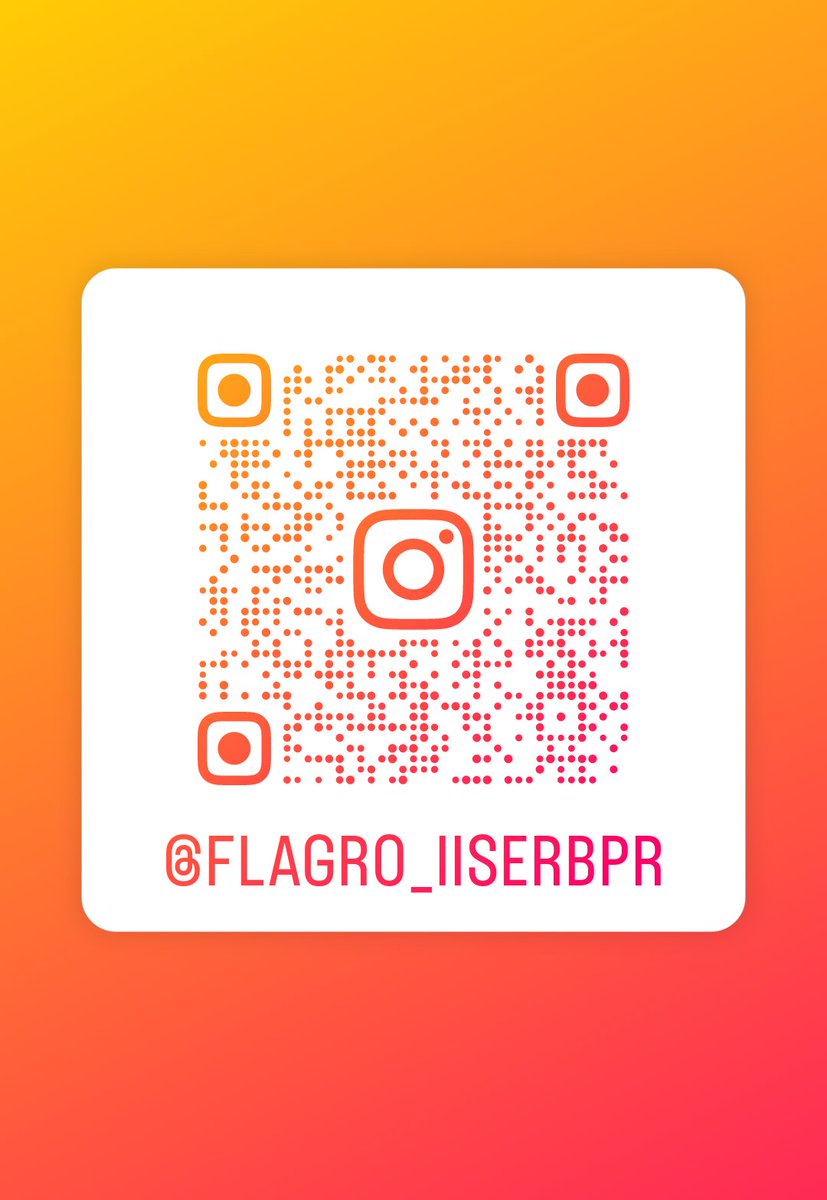 flagro_iiserbpr's tweet photo. Follow us on Instagram @flagro_iiserbpr to see amazing creations made by our student community. #iiserberhampur #flagro https://t.co/OFpmD5gFim