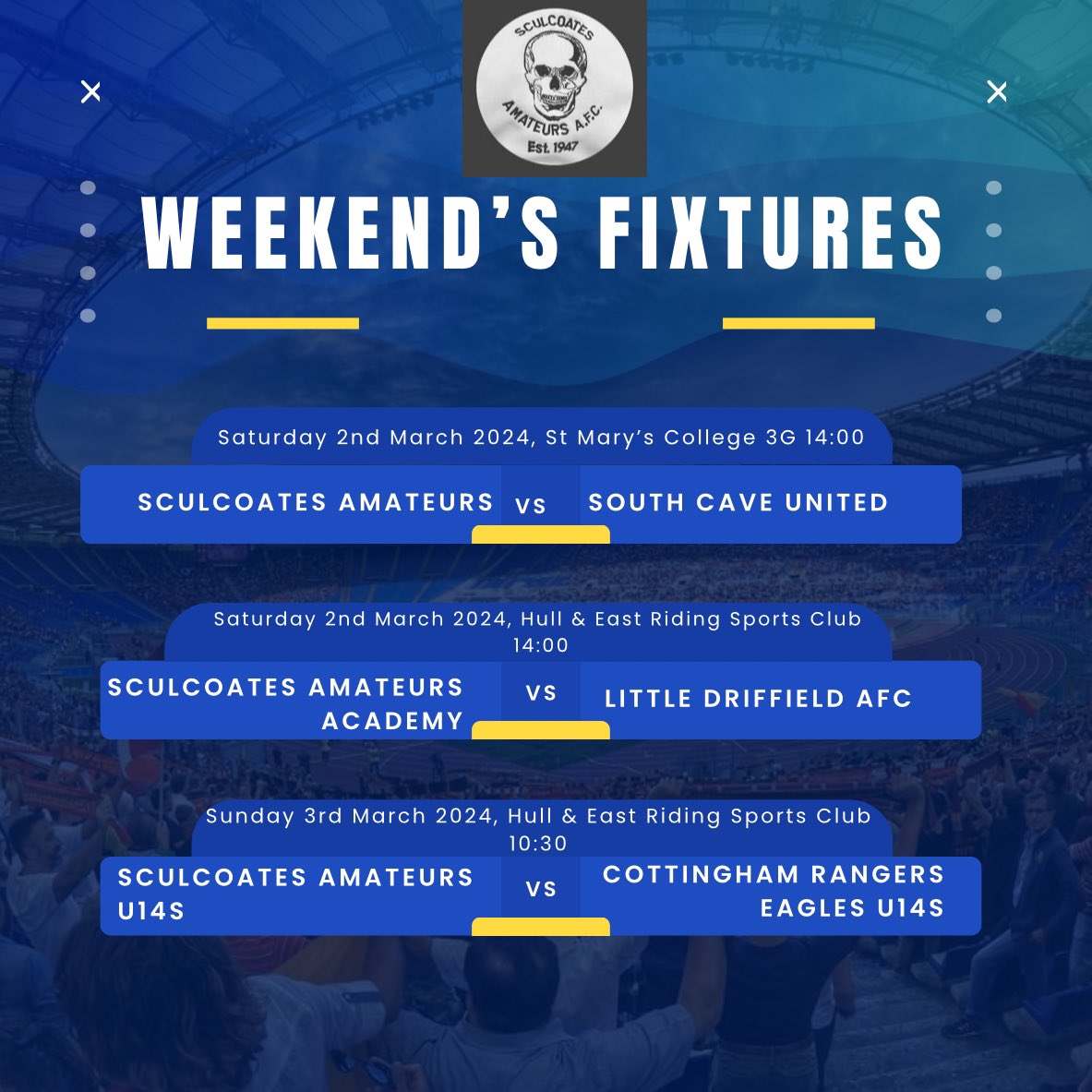 Sculcoates Amateurs tweet media