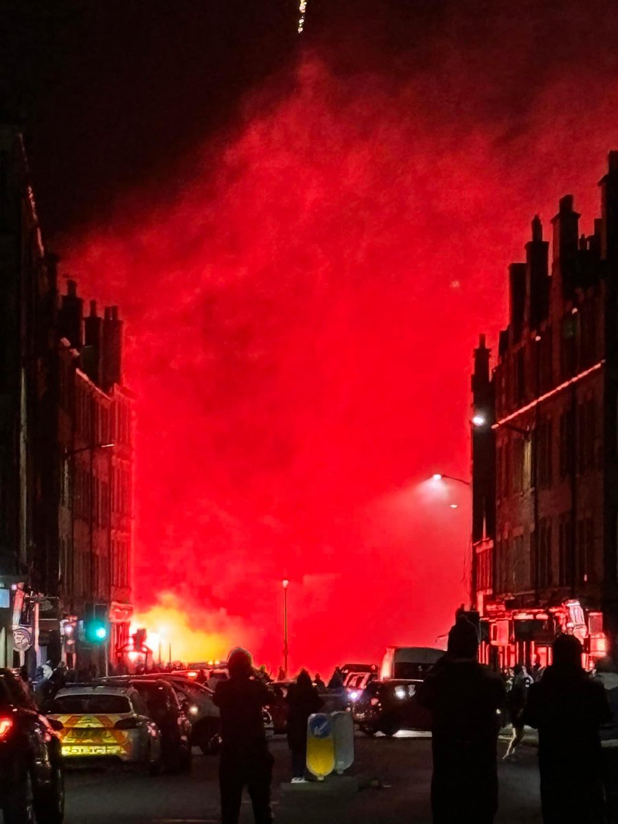 Gorgie Road, right now.