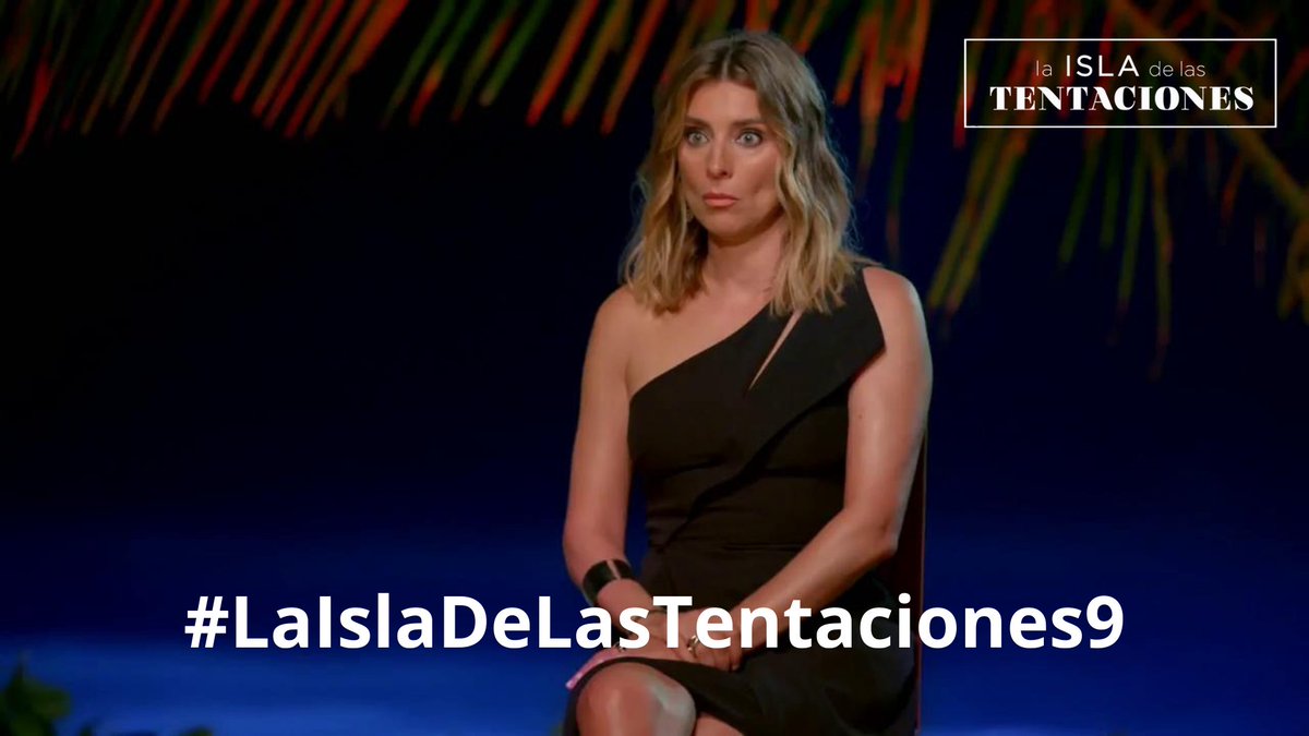 .@SandraBarneda representa el mood de todos esta noche 😱 ¡QUEDA UNA HORA! 😱 🔥 Comentamos con ➡️ #LaIslaDeLasTentaciones9 🔵 A las 22:50h, en @telecincoes