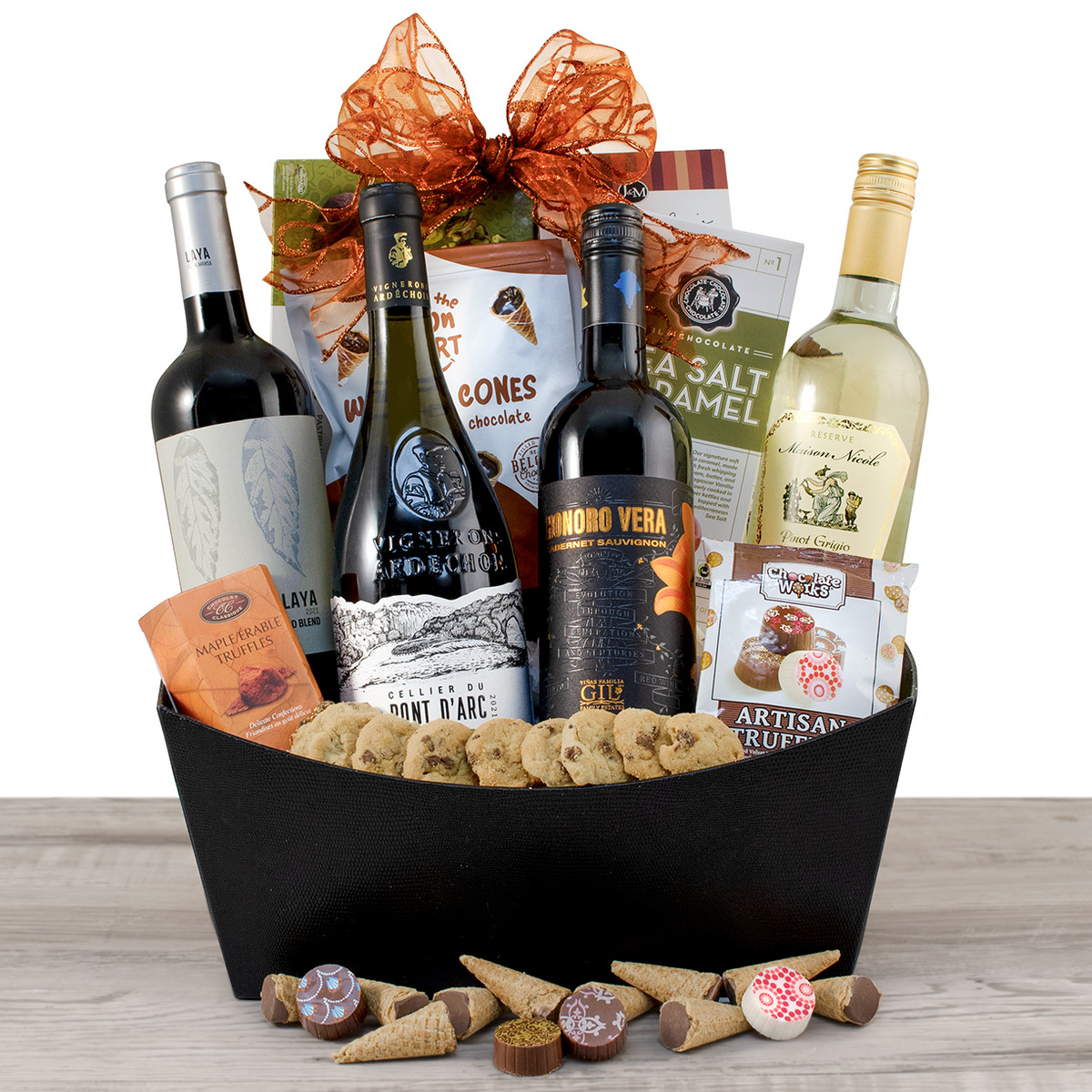 Wine Lover's Collection Gift Basket - Click the link below! #winegiftbasket #greatgift #greatgiftidea #onlineshopping #shopping 

anrdoezrs.net/click-10093009…