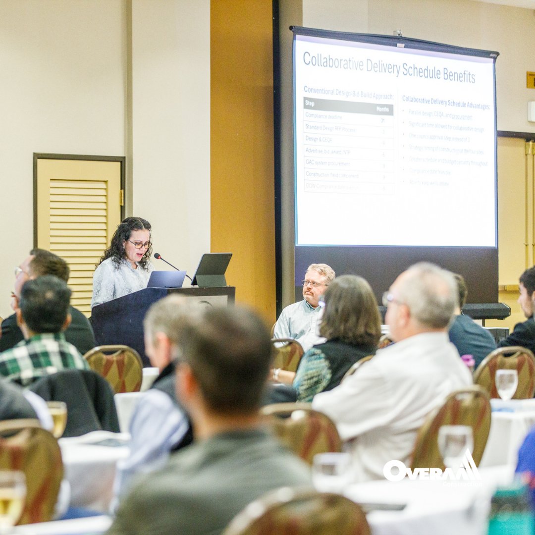 OveraaConstruct's tweet image. Many thanks to Water Collaborative Delivery Association for hosting “Fundamentals &amp;amp; Implementation of Collaborative Delivery Projects” event. Case studies included an Overaa/#HydroScienceEngineers progressive design-build project &amp;amp; an Overaa/@JacobsConnects design-build project.