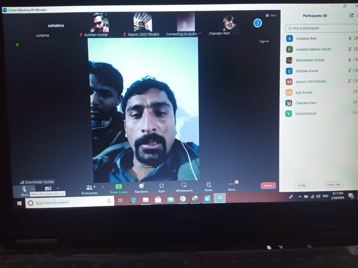 HiVoices_'s tweet photo. @HiVoices_ Member Sohaima Faheem and Dhermindar kumar conducting a virtual session on "Human Right Awareness " with Hindu Community.
#hivoices #humanrightawareness
#hinducommunity #pakistan https://t.co/lhdkoDXbor