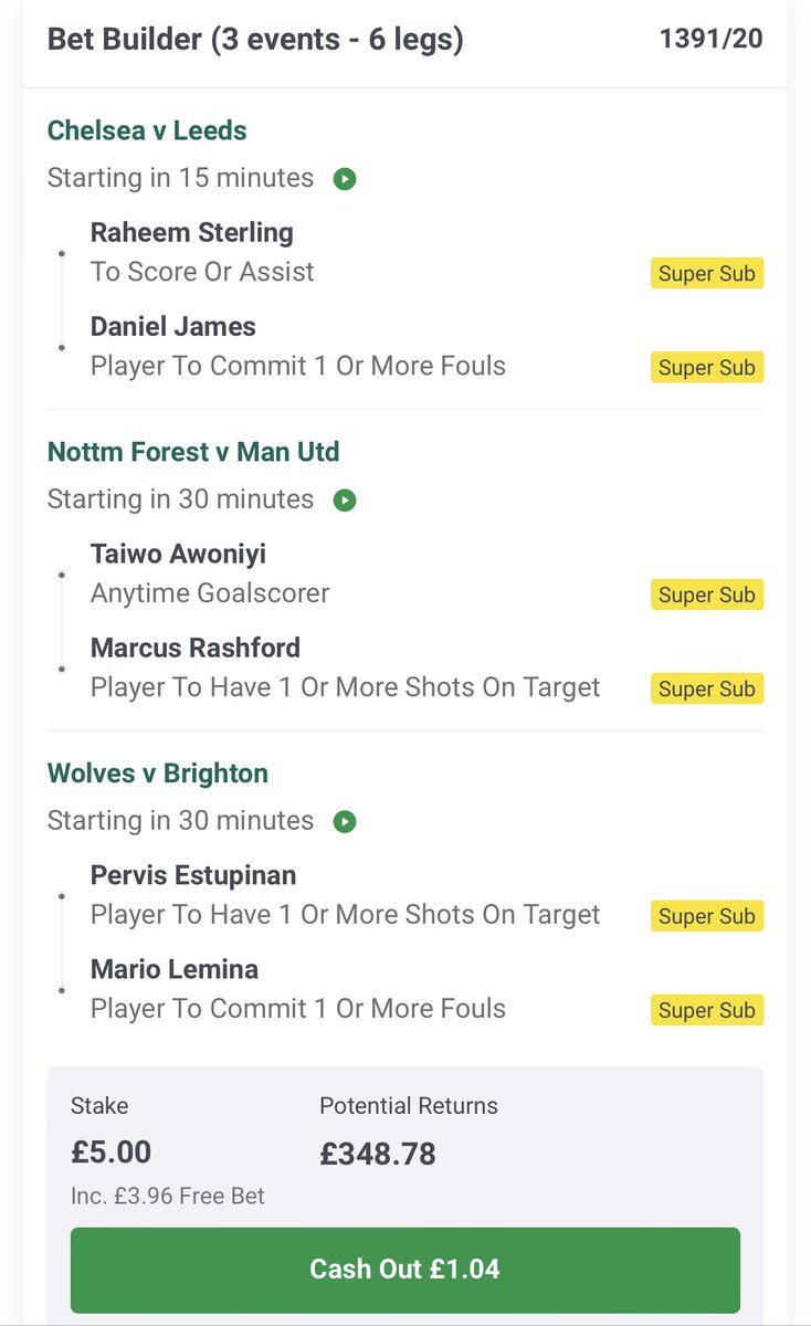 beck_builder's tweet image. FA Cup Mixed Madness #Betbuilder #CHELEE #NFOMUN #WOLBHA ⚽️🏆