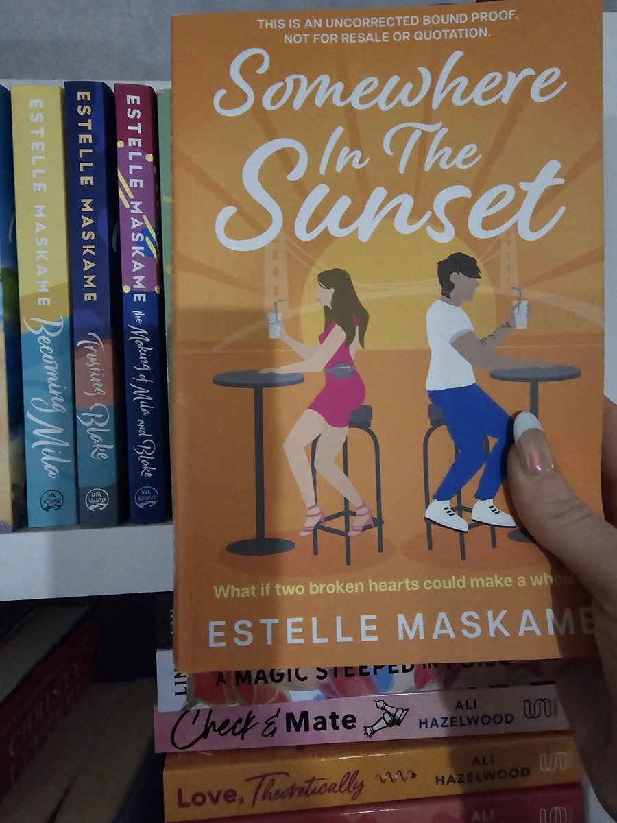 Brew_Fiction's tweet photo. Huge thank you to @SarahHarwood_ and @inkroadbooks for my copy of #somewhereinthesunset I'm a huge fan of #estellemaskame so I'm looking forward to reading this. Out on 11.4.24 https://t.co/0TxPB889ba