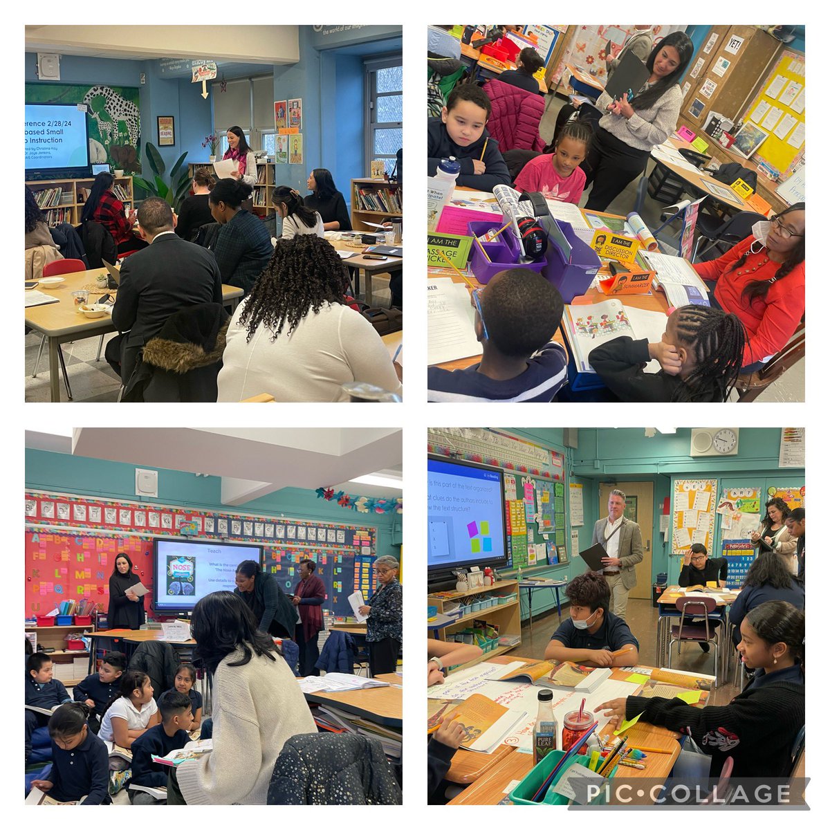 Today we had the honor of hosting the D4 AP Instructional Rounds led by Deputy Dr. Lisa Reiter! What an amazing day of learning with a focus on instruction that effectively incorporates small group instruction through the lens of MLL scaffolding! @KristyDeLaCru15 @cec4eastharlem