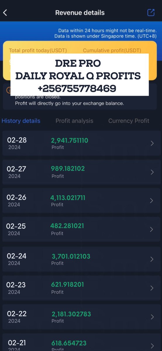 dreproug's tweet photo. 2,941$ PROFITS TODAY

Grateful to God for the profits he has enabled my #AI servant called #RoyaIQ to make me today

I am a lazy person naturally
Having known that, I always find the easiest ways to accomplish my mission
My current mission is financial freedom https://t.co/ixWjvhu6Rs
