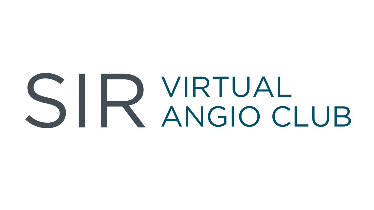 TOMORROW: Don't miss the SIR Virtual Angio Club hosted by the SIR Interventional Oncology Clinical Specialty Council with @rahulshethmd, FSIR, as moderator. Neil J. Resnick, MD, FSIR, & Robert Daniel Suh, MD, will present cases at 7:30 p.m. ET. Register: connect.sirweb.org/events/event-d…
