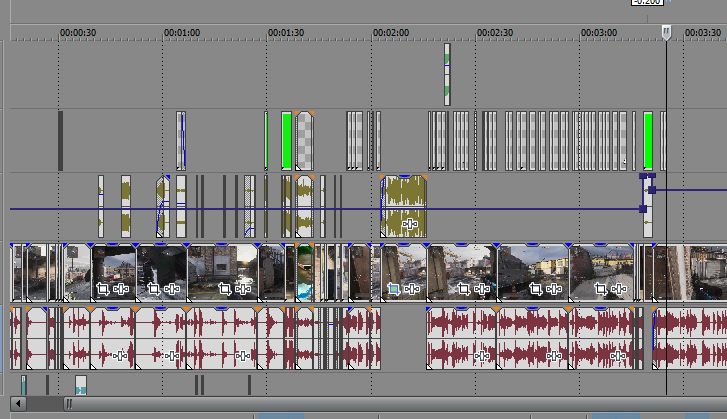 DatRarePepe's tweet image. I found one of my 2020 editing timelines compared to a recent project LMFAO