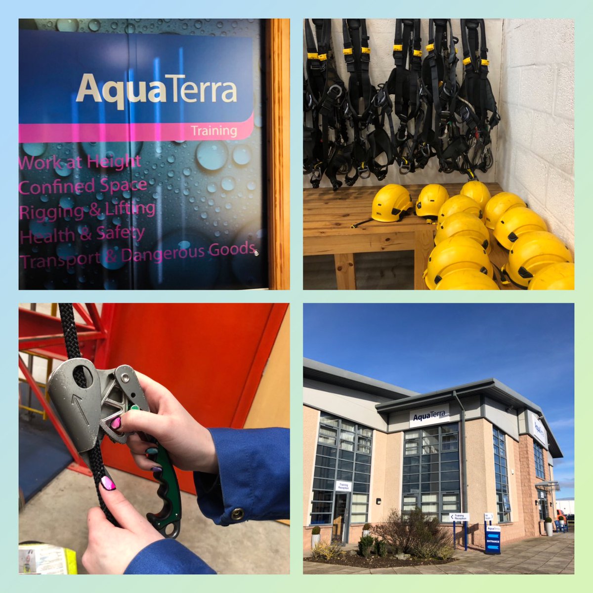 Huge thanks to Paul ⁦@AquaterraT⁩ for showing @KemnayAcademy’s group how to use a rescue kit; PFPE; techniques to climb safely and working in confined spaces. #teamwork #confidence #skillsforwork ⁦@DYW_NorthEast⁩