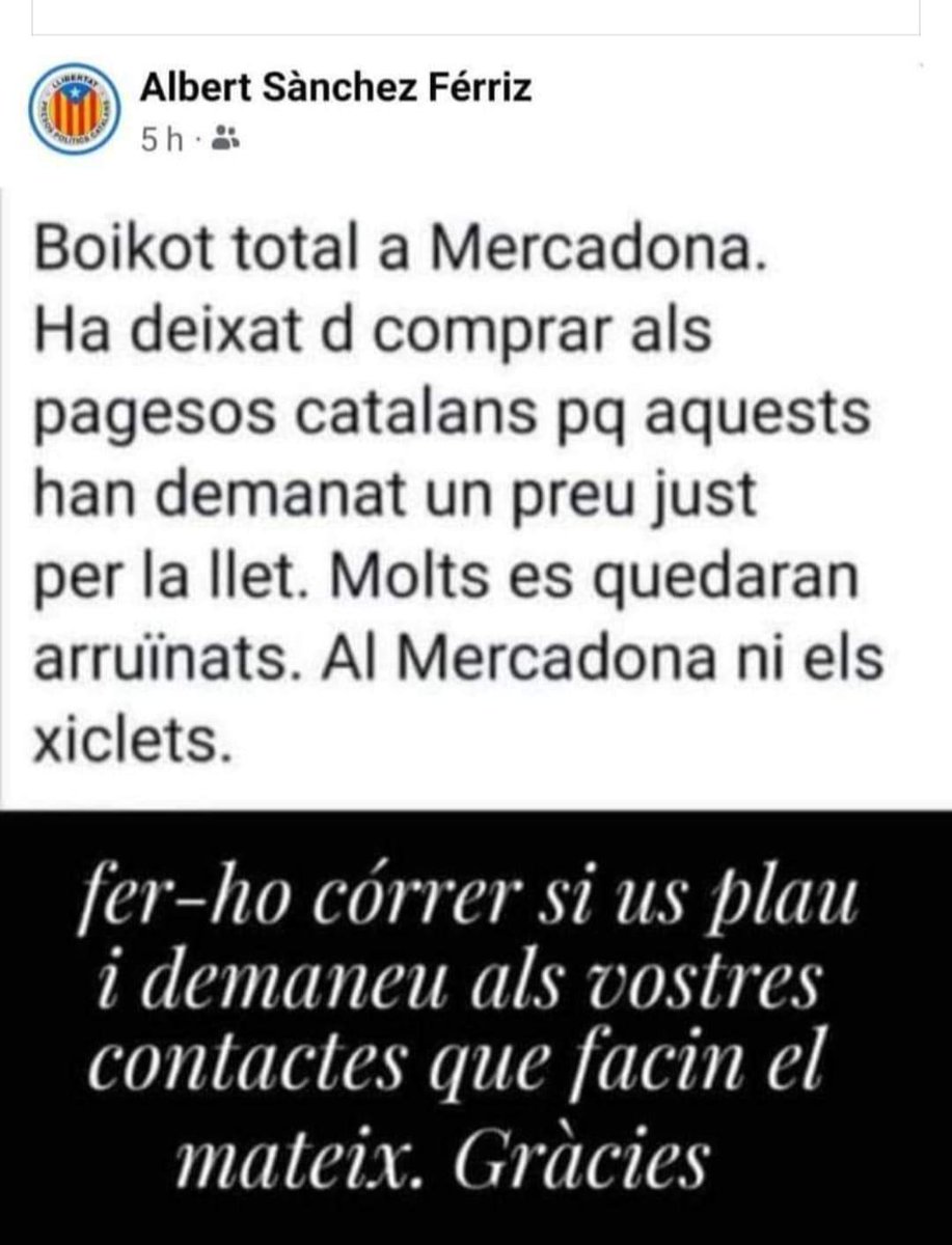 Passeu.ho. Donem suport als pagesos catalans. #Pagessia. Sense ells no menjarem sà
