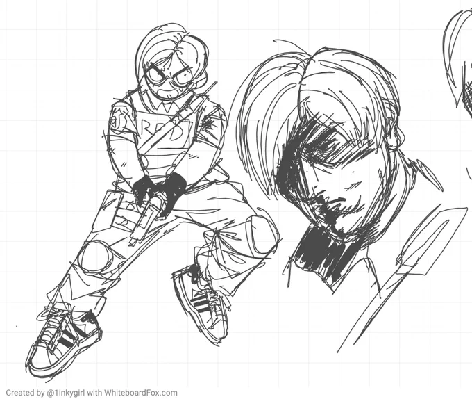 for some reason its easier for me to draw super detailed sneakers than any kind of boots 