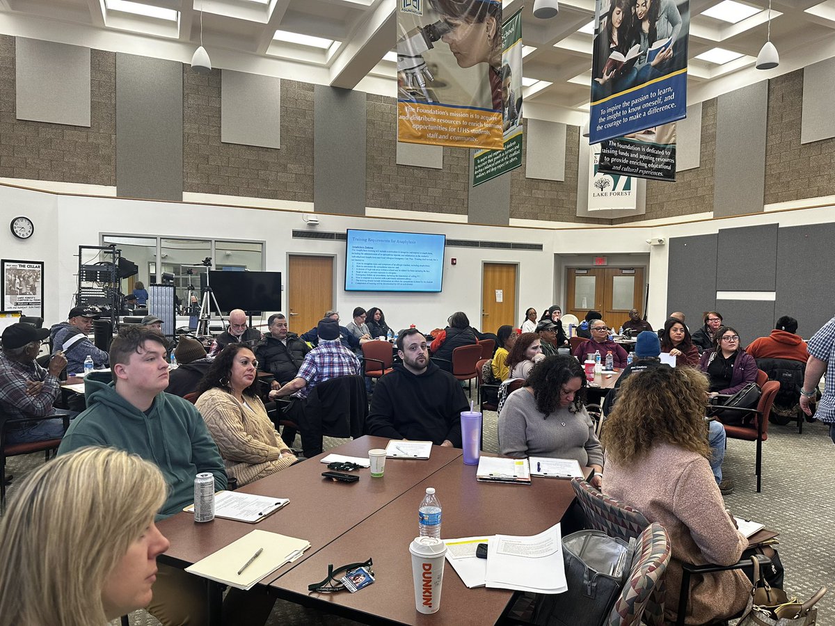 Thank you to all our bus drivers for the care &amp; attention you provide each &amp; every day to D65, D67 &amp; D115. We appreciate you participating in the Medical Emergency training today.  <a href="/LakeForestSD67/">Lake Forest School District 67</a> <a href="/LFHS_LakeForest/">Lake Forest Community High School D115</a> <a href="/LakeBluffSD65/">Lake Bluff ESD 65</a>