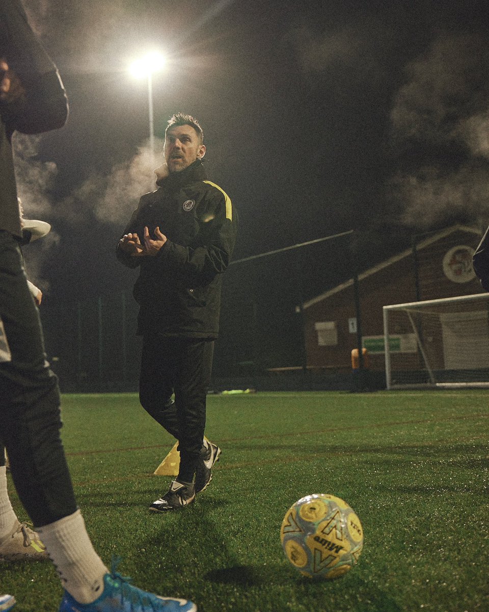 Wednesday night under the lights with @Holbeach_UtdFC. Testing the new range. #DifferentLeague