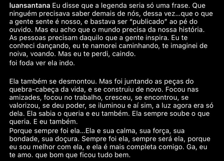sunshinels_sm's tweet photo. obrigada luan santana por estabelecer o nível de declaração de amor que ninguém nunca vai fazer pra mim https://t.co/k26ijFj39Z