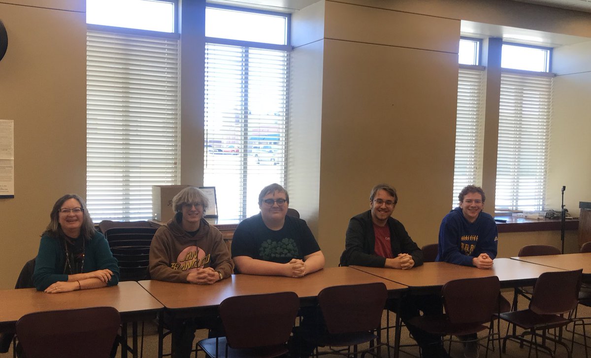 It was great to spend time with the <a href="/wahoopublic/">Wahoo Public Schools</a> High School Quiz Bowl team this afternoon! They shared their love for Quiz Bowl, their thirst for knowledge &amp; their love of competing! This is a pretty special group! Best of luck going forward at Nationals!#KidsNeedKiwanis