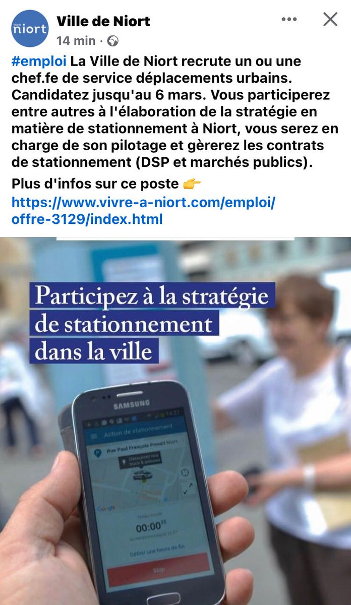 Pourquoi s'embêter à payer quelqu'un alors qu'on sait que <a href="/Mairie_Niort/">Ville de Niort</a> laisse faire les #GCUM partout ?