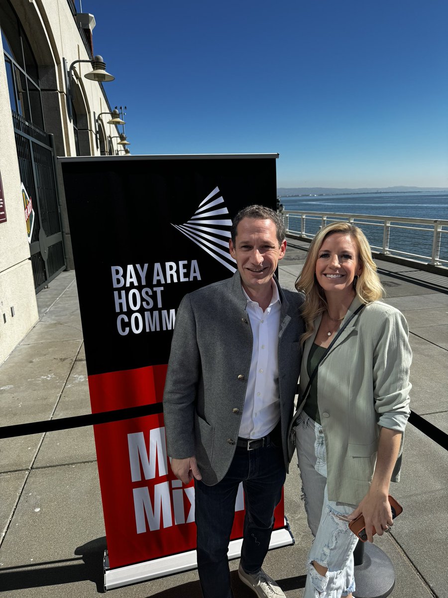 The great @alywagner is a Bay Area rockstar. I’m honored to be on the @bayareaHC with her as we bring the NBA All-Star Game, Super Bowl LX, and the World Cup to the SF Bay Area!